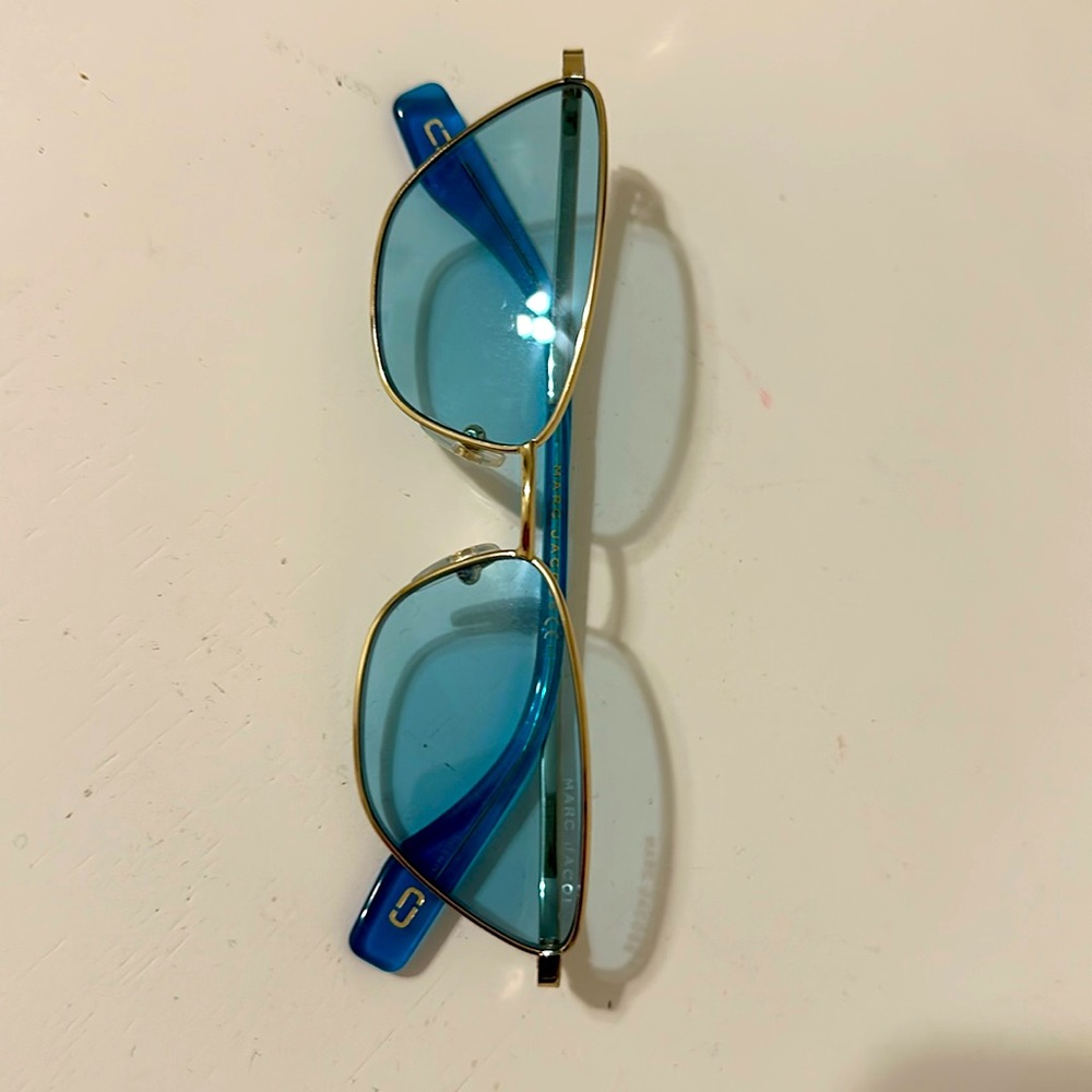 Marc Jacobs Gold Wire Frame Sunglasses